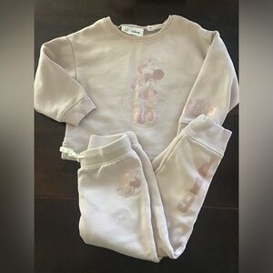 Gap/Disney Fleece Lounge Outfit Girls 4